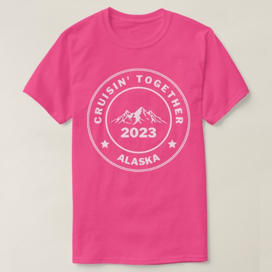 T-shirt Croisière Alaska 8 (Design devant)