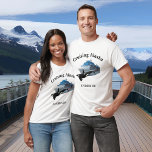 T-shirt Croisière Alaska Orca Navire Killer Whale<br><div class="desc">Cette conception a été créée par art numérique. Vous pouvez modifier le style de cette chemise en choisissant Plus > sous l'option de style. Il peut être personnalisé en cliquant sur le bouton personnaliser et en modifiant la couleur, en ajoutant un nom, des initiales ou vos mots préférés. Contactez-moi à...</div>