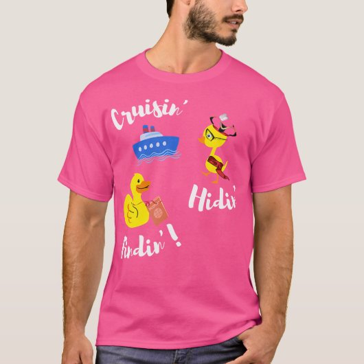 T-shirt Croisière Cache-cache Canards en Caoutchouc Passep (Devant)