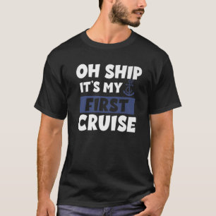 T-shirt Croisière C'Est Mon Premier Bateau De Croisière