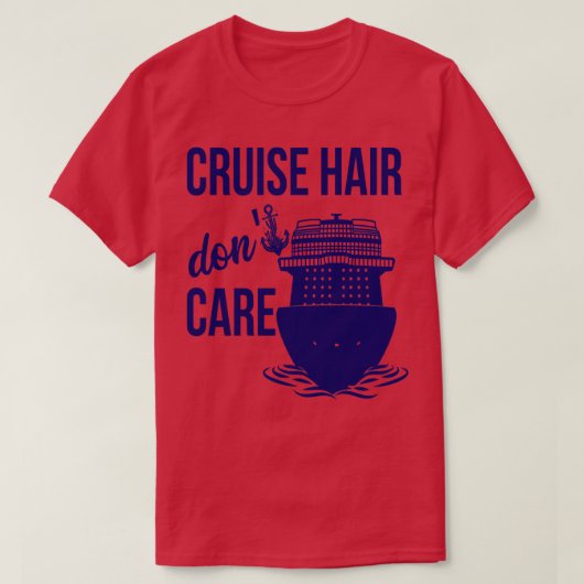T-shirt Croisière Cheveux Dont e Ship Croisière Groupe Fam (Design devant)