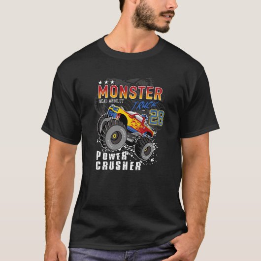T-shirt Croisière d'alimentation Monster Truck (Devant)