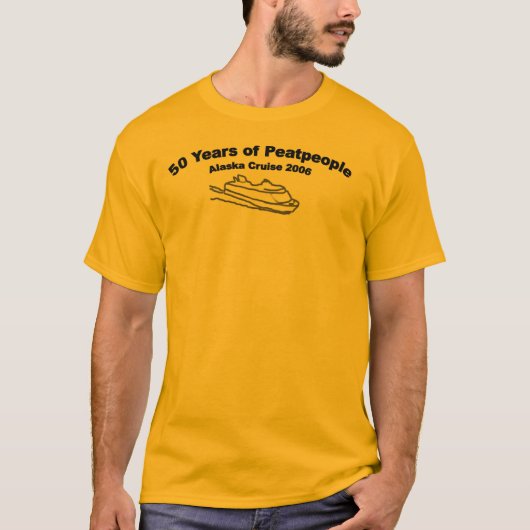 T-shirt Croisière d'anniversaire (Devant)