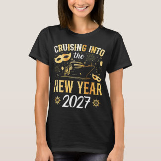 T-shirt Croisière dans la nouvelle année 2027 Femmes