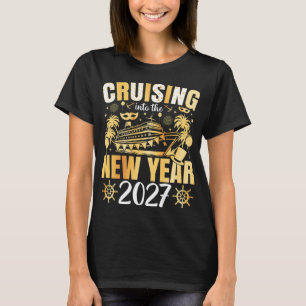 T-shirt Croisière dans la nouvelle année 2027 Femmes