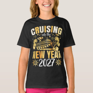 T-shirt Croisière dans la nouvelle année 2027 Fille