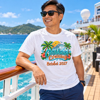 T-shirt Croisière dans les Caraïbes