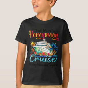 T-shirt Croisière de lune de miel 2026 Graphisme juste mar