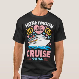 T-shirt Croisière de lune de miel 2026 Souvenir pour coupl
