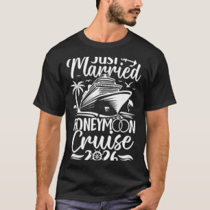 T-shirt Croisière de lune de miel pour couples assortis 20
