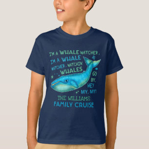 T-shirt Croisière de observation de vacances de famille d