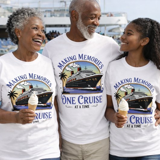 T-shirt Croisière de souvenirs violette