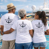 T-shirt Croisière de souvenirs violette