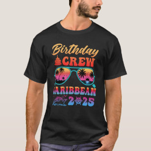 T-shirt Croisière d'équipage d'anniversaire des Caraïbes 2