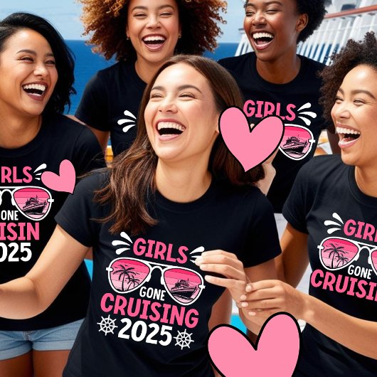 T-shirt Croisière des filles 2025