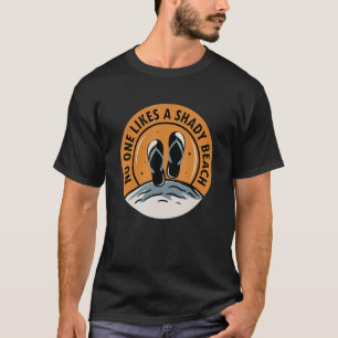 T-shirt Croisière D'Été Personne N'Aime Une Plage Ombragée