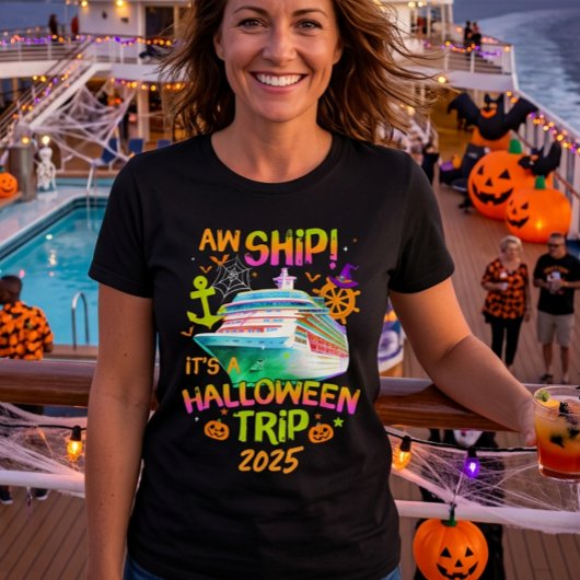 T-shirt Croisière d'Halloween
