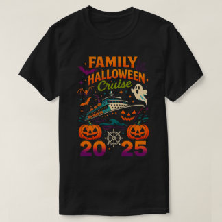 T-shirt Croisière d'Halloween en famille 2025