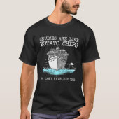 T-shirt Croisière Drôle Pour Hommes Carnaval Femmes Croisi (Devant)
