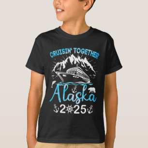 T-shirt Croisière en Alaska Vacances Voyage 2025 Famille C