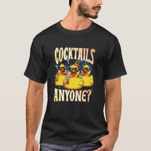 T-shirt Croisière en canard à cocktails pour tous Vacances
