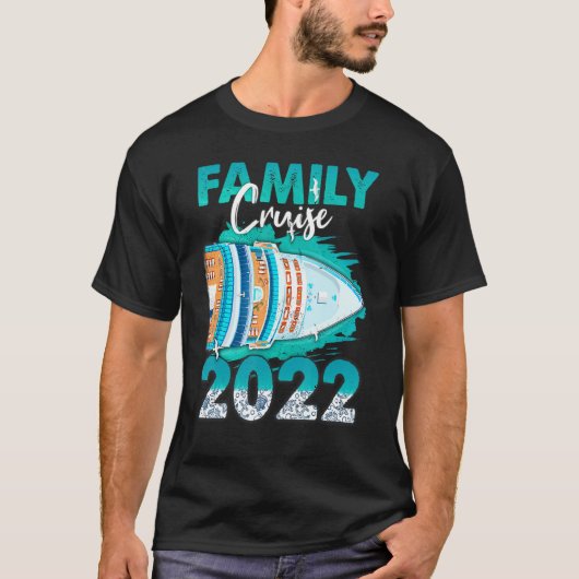 T-shirt Croisière en famille 2022 (Devant)