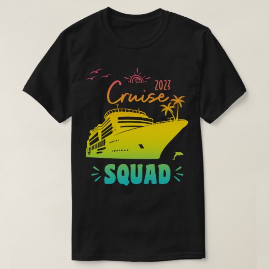 T-shirt Croisière en famille 2023 4 (Design devant)