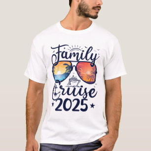 T-shirt Croisière en famille 2025 Vacances d'été en famill