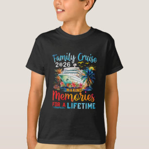 T-shirt Croisière en famille 2026 Groupe correspondant à l