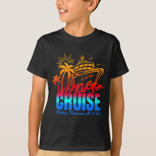 T-shirt Croisière en famille 2026 J'adore quand on croise