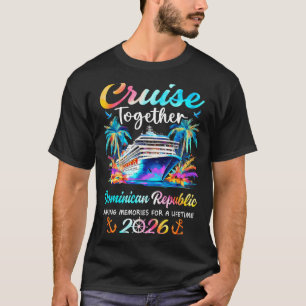 T-shirt croisière en république dominicaine 2026 vacances