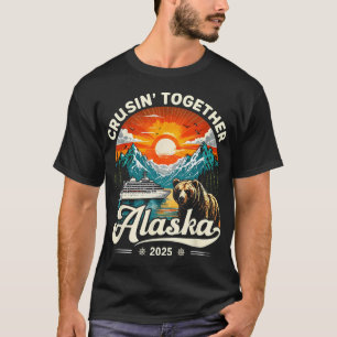 T-shirt Croisière Ensemble Alaska 2025 Voyage en famille d