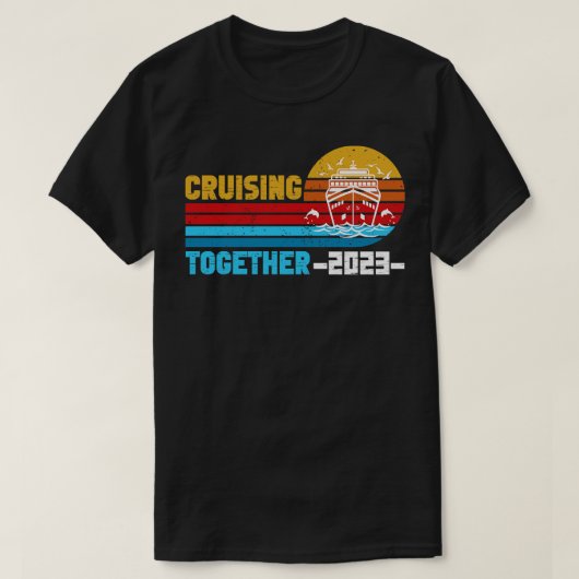 T-shirt croisière ensemble Alaska Cruise 2023 (Design devant)