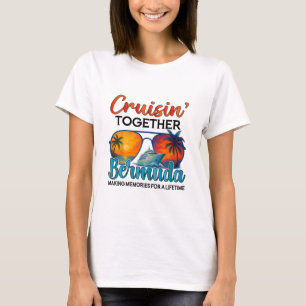 T-shirt Croisière ensemble aux Bermudes 2025 Amis Bermudes