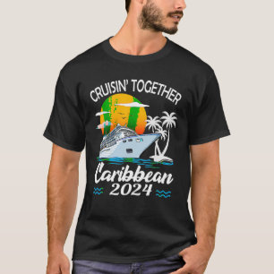 T-shirt Croisière ensemble Caraïbes Cruise 2024 Famille Va
