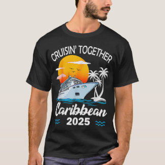 T-shirt Croisière familiale dans les Caraïbes 2025 en tout