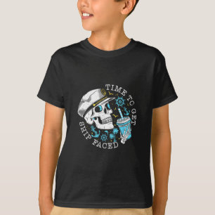 T-shirt Croisière familiale Time To Get Ship Faced 2025 Cr