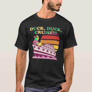 T-shirt Croisière Famille Canards Croisière Croisière Cana