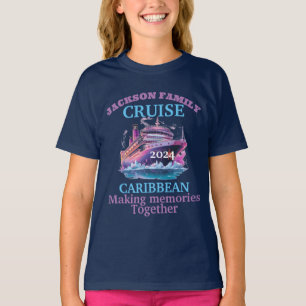 T-shirt Croisière famille des Caraïbes 2024