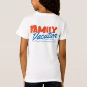 T-Shirt Croisière Famille Enfants Coucher de soleil bleu/o (Dos)