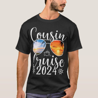 T-shirt Croisière Femme Cousin 2024 Voyage Souris Filles 2