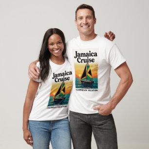 T-shirt Croisière Jamaïque Rêve des Caraïbes