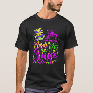T-shirt Croisière Mardi Gras Masque de croisière Fête sur 