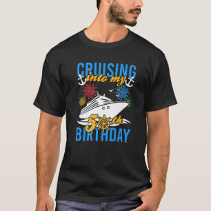 T-shirt Croisière Mignonne Dans Mon 50E Anniversaire Homme