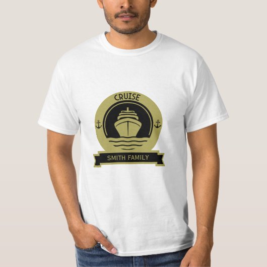 T-shirt Croisière mondiale (Devant)