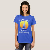 T-shirt Croisière par la retraite (Devant entier)