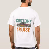 T-shirt Croisière personnalisée (Dos)