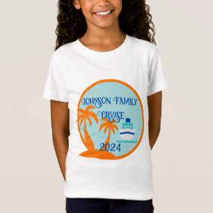 T-Shirt Croisière personnalisée en famille