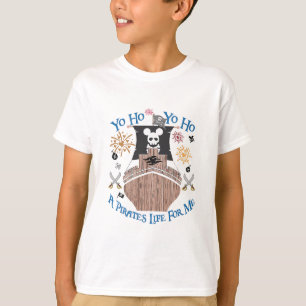 T-shirt Croisière Pirate Yo Ho Une Vie de Pirate Pour Ma F