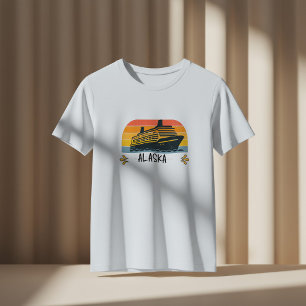 T-shirt Croisière pour couples en blanc